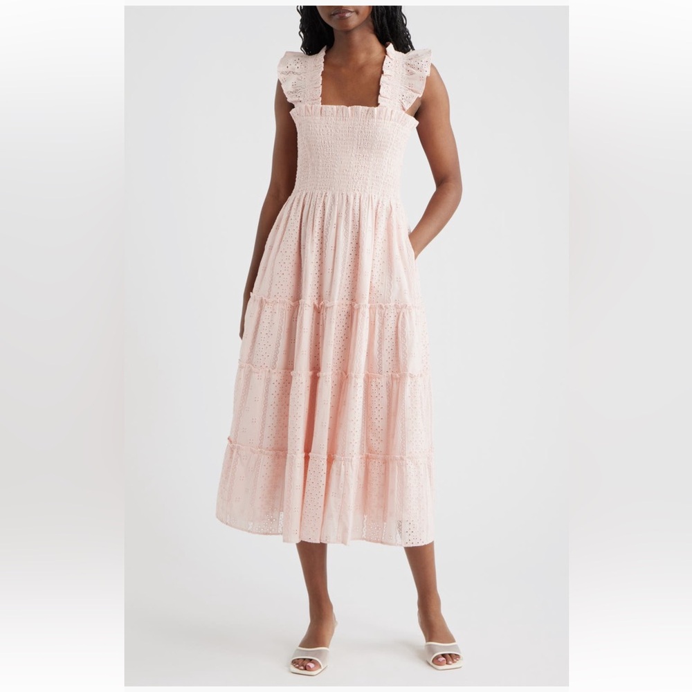 Hill House The Ellie Nap Dress - Light Blush